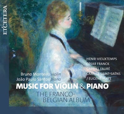 Bruno Monteiro & João Paulo Santos - The Franco-Belgian Album (CD)