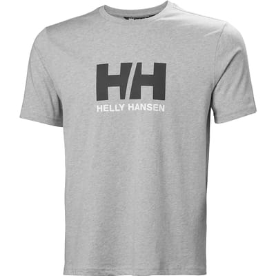 Helly Hansen Logo 3.0 T-shirt Met Korte Mouwen Grijs M Man