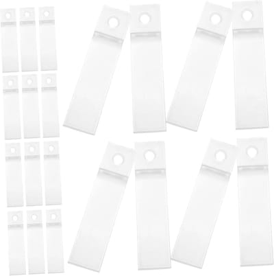 Ladegeleiders Stopper - Meubelblokken - Laden Stabiliseren - Onderkant Montage - 100 Stuks - Transparant
