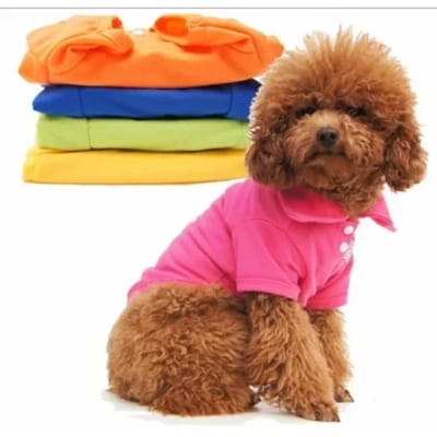 Vêtements pour animaux de compagnie Couleur unie Style simple Vêtements pour chien Vêtements pour chat Coton Mignons Vêtements pour animaux de compagnie Fournitures pour animaux de compagnie Accessoires pour chien Veste pour chien M