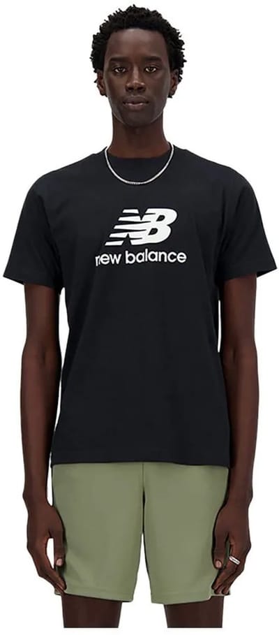 New Balance Sport Essentials Logo T-Shirt Heren T-shirt - BLACK