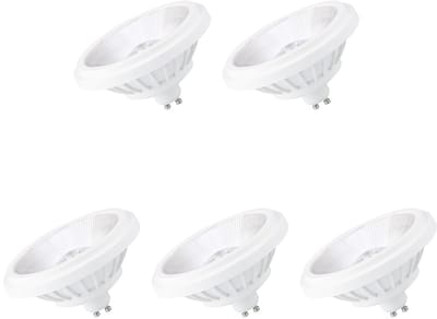 Spectrum GU10 LED Spot AR111 - 14 Watt - 230V - 1200 Lumen - 2700K Warm wit - Gezellig licht - Energiezuinig - 5 stuks