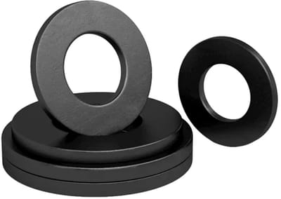 Platte sluitringen, roestvrij staal, A2 V2A, sluitringen, metalen ringen voor schroeven en moeren
