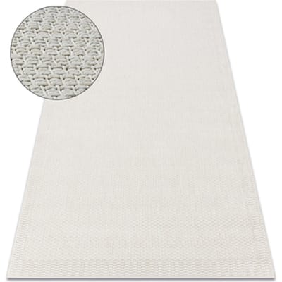 Kleden Rugsx Tapijt ORIGI 3737 crème - Kader platgeweven 155x220 cm