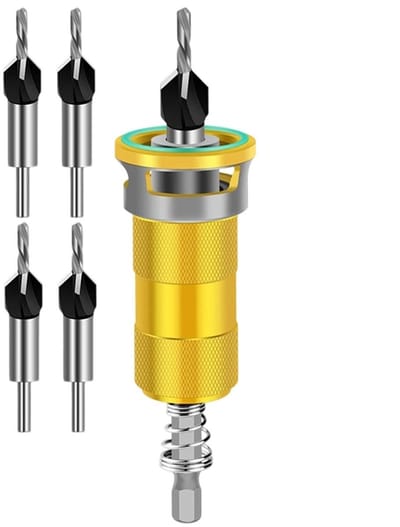 Lamellenfrees set - Metaal groeven - Hout reparatie - 4 half-automatisch - 4 delig - Metaal