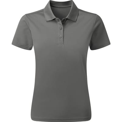 Premier Dames/Dames Duurzaam Poloshirt (Donkergrijs)