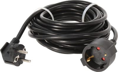 FX Control Verlengsnoer - 5 meter zwart - voor binnen