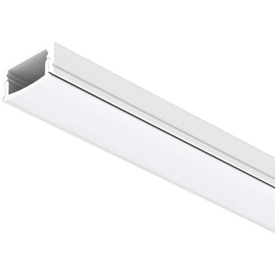 The Light Group SLC LED strip profiel PRO A1, lengte 2 m, wit, hoogte 8 mm