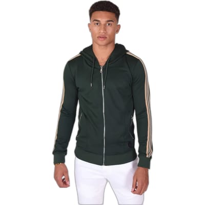 Zip-up hoodie met ruiterstrepen Project X Paris