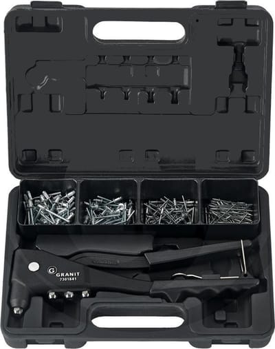 BLACK EDITION Popnageltangset 205-delig