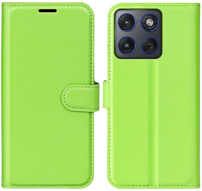 Coverup Hoesje - Geschikt voor Motorola Edge 70 Hoesje - Coverup Book Case - Groen