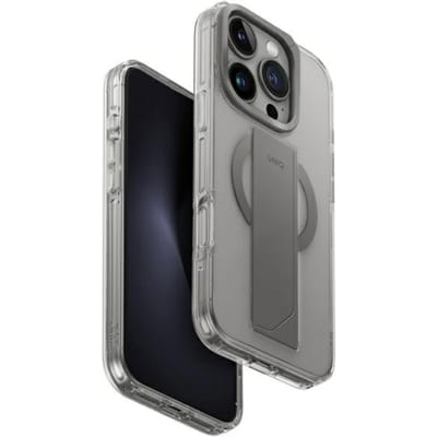 UNIQ Heldro Max Serie - Transparant iPhone 16 Pro Hoesje - MagClick Technologie - Volledige Bescherming