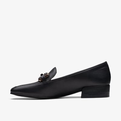 Seren 30 Gemakkelijke Zwarte Leren Schoenen