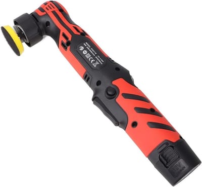 Mini Polijstmachine Accu Polijstset - Kunststof - 6 Versnellingen - Borstelloze Motor - Voor Autoverzorging en Meubels