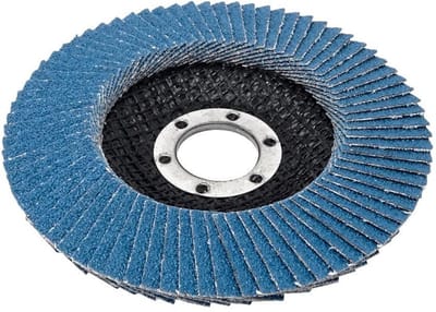 Set van 10 Schuurvlakschijven Ø115mm x 22.2mm Korrel 80 voor Slijpmachine