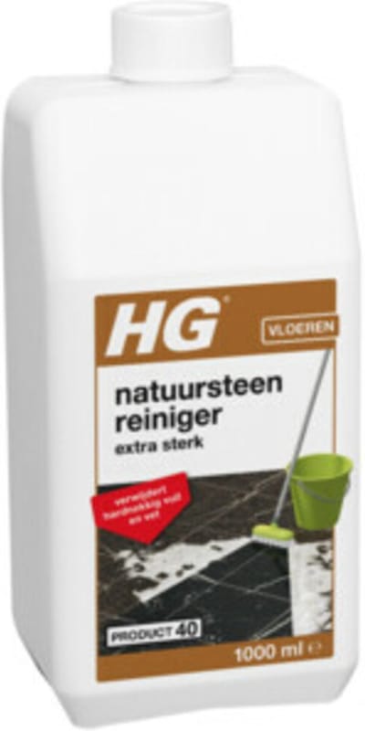 HG Natuursteenkrachtreiniger Extra Sterk - 6 x 1 liter - Voordeelverpakking
