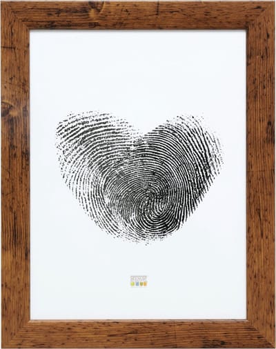 Deknudt Frames fotolijst S53GH9 - bruine houtkleur - hout - 50x60 cm