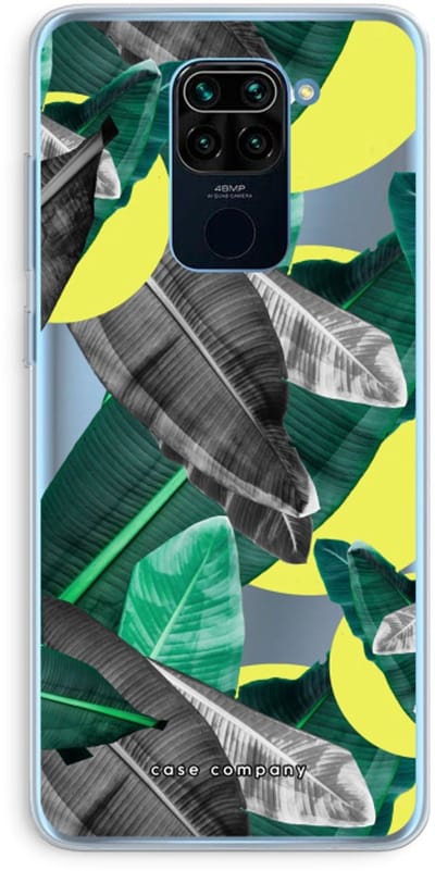 Case Company® - Hoesje geschikt voor Xiaomi Redmi Note 9 hoesje - Fantasie jungle - Soft Cover Telefoonhoesje - Bescherming aan alle Kanten en Schermrand