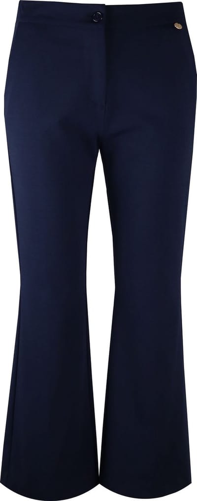 Verysimple - donkerblauwe flared pantalon - maat 36 (IT42)