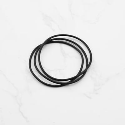 8 stuks dompelpijpafdichtingen 65 x 60 x 2,4 mm compatibel met Viega Tempoplex voor serie 2001 tot 2006, vervanging voor model 6958.1-821, artikel 450 229, afdichtring voor doucheafvoer