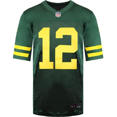 Nike NFL Green Bay Packer 12 Aaron Rodgers Limited Alternate Player Jersey