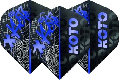 KOTO Rebel Blue NO2 - Dart Flights