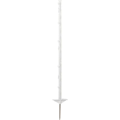 Dubbele spade pvc afrasteringspaal Kerbl Basic (x5)