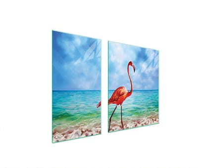 TMK ArtDeko - Serie Flaming - Snijplank - Glas - 90x52 cm