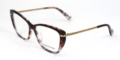 Longchamp LO2630 Marble brown 55/15/140 WOMAN Brilmonturen
