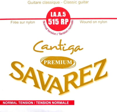 Savarez 515-RP A-5 snaar, silver plated wound, from 510-CRP set, standard tension