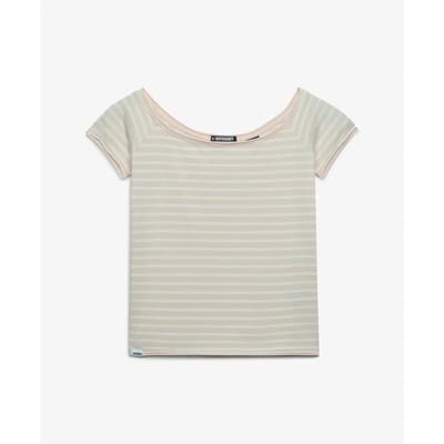 Bardot top T-shirt met blote schouders voor dames Superdry
