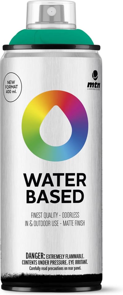 MTN Water Based Spuitbus - verf op waterbasis - RV-21 Surgical Green - 400ml