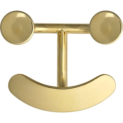 Fritz Hansen - Happy Hook Kapstok - messing - goud