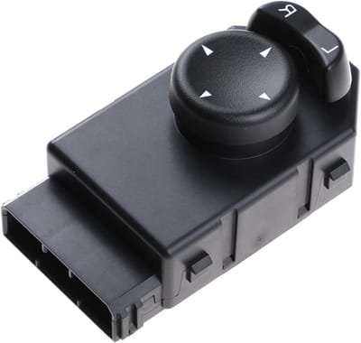 Schakelaarknop Raambediening - Auto Onderdeel - Rijcomfort Verbeteren - Plug and Play - 1 Stuk - Zwart