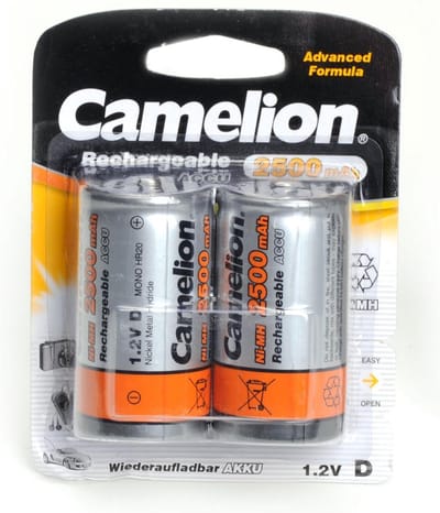 Camelion 17025220 batterij Oplaadbare batterij D Nikkel-Metaalhydride (NiMH)