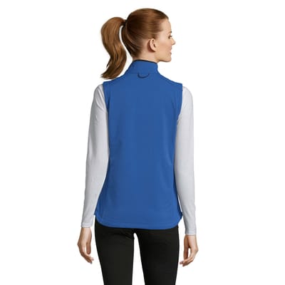 SOLS Dames/Dames Rallye Softshell Mouwloos Gilet (Koningsblauw)