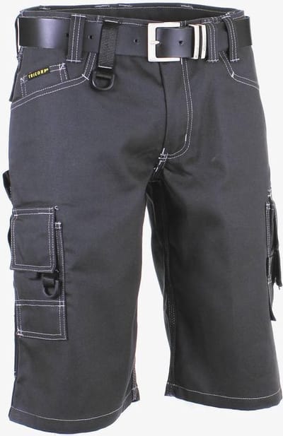Tricorp Worker Canvas kort - Workwear - 502006 - Donkergrijs - maat 62