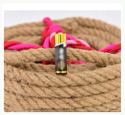 Henneptouw - Jute koord - Tuin en decoratie - Natuurlijk materiaal - 14 mm x 50 m - Bruin