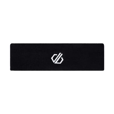 Dare 2B Geborduurd Logo Haarband (Zwart)