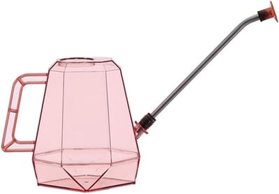 Gieter Lange Tuit - Planten water geven - Binnen en buiten - Roestvrijstalen tuit - 27 cm lengte - Roze