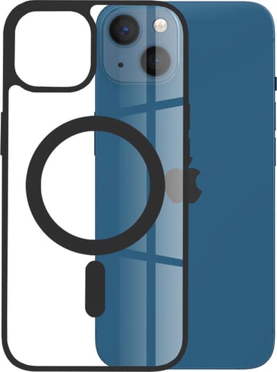 Techsuit MagSafe Pro Hard Case Back Cover hoesje voor Apple iPhone 13 - Zwart