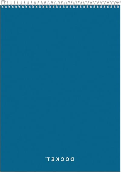 Schrijftablet - Notitieblok Schrijfblok - Notities Maken - Perforatie voor Uitscheuren - 8 1/2 x 11 3/4 inch - Wit