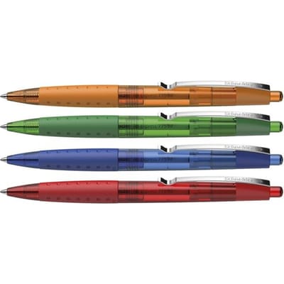 Merkloze Blauwe Ballpoint Pen, 20 Stuks, Zachte Grip, Medium Punt