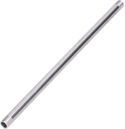 G1/4 Mannelijke Draad 30cm RVS Draadpijp voor Loodgieterswerk en Tuinbedden Verbindingen en Fittingen