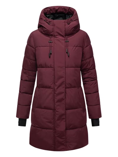 Marikoo dames winterjas met capuchon & fleecevoering – Kaituu