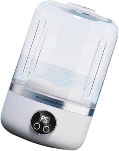 Draagbare Ondergoed Wasmachine - Kleine Schoonmaker - Reizen Kamperen - Draadloos Opladen - Compact Ontwerp