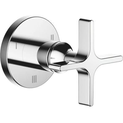 Dornbracht Vaia flush-mounted three-way diverter with cross handle 36210809-00