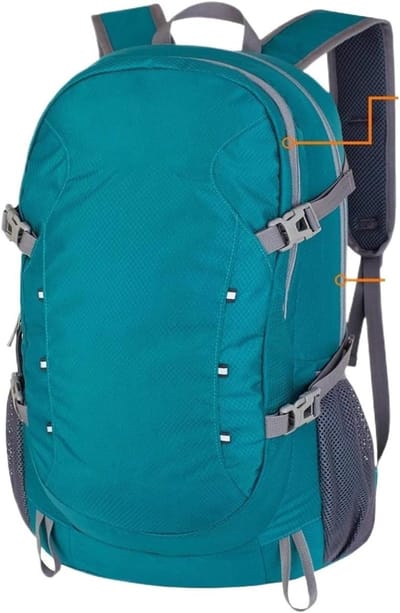 Oneay 40L Lichtgewicht en compacte rugzak voor wandelen, reizen en kamperen – Waterbestendige, opvouwbare outdoor-dagrugzak – 1 stuk