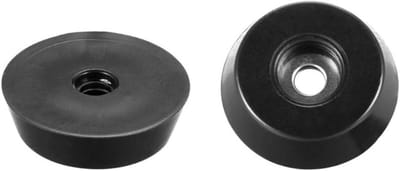 Rubberen Voetjes - Meubeldoppen Antislip - Vloer Beschermen - Zacht Rubber Materiaal - 12 Stuks - Zwart
