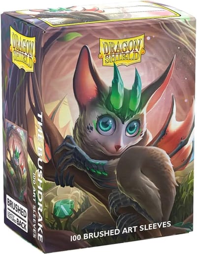Dragonshield Box 100 Brushed Art Sleeves: Bushdrake